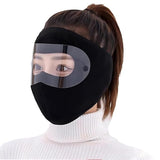 Aannie Nylon Unisex Face Mask Windproof And Warm, Mask For Pollution Protection, Keeps Warm, Anti Fog Removable Eye Protection S
