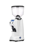Eureka Zenith Neo 65 E Hi-Speed Espresso Grinder, 65mm Flat Burrs, Stepless, LCD Display (White)
