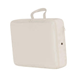 Trendivibe Compression Packing Cube Packing Organizer Smooth Two Way Zipper Collapsible Beige 40X30X12Cm