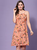 OOMPH! Women's Western & Fusion wear Dresses for Women Orange - md593,Orange 4