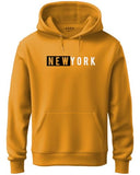 Adro Men'S Cotton Neck Hooded Sweatshirt (H20-M-Nky-Mu_Mustard_L)