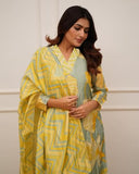 Fabnex Kurta Set For Women | Women Kurta | Women Kurta Sets Kurtis | Women Kurta Pant Set | Women Kurta Pant Set Women Kurti Set With Pant (K-50-Musterd-L)