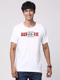 Adro Men'S Graphic Printed 100% Cotton T-Shirt - Regular Fit, Printed T-Shirts For Men (Rn24-Spt-Wh_White_S)