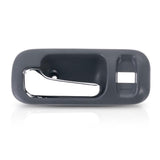 Door Handle for Honda CR-V 1997-2001 Driver Side | Front | Interior | Gray Bezel | w/Chrome Lever | with Door Lock Hole| Trim: L
