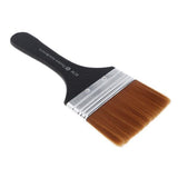 TRENDIVIBE 2xHigh Quality Nylon Brush Watercolor Acrylic Painting Brush 8cm Width