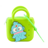 Ujeavette 2Xmini Handbag ChildrenS Washable Cartoon Present For Girls Little Girl Purse Green