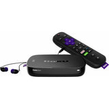 Roku Ultra | 4K/HDR/HD Streaming Player with Enhanced Remote (Voice, Remote Finder, Headphone Jack, TV Power and Volume), Ethern