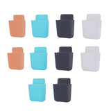 Primelife Plastic Remote Control Holders Set, Wall Mount Organizer Adhesive Pen Holder Wall Sticky Cubicle for Home Office Schoo