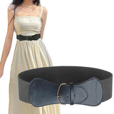 WomenS Elastic Wide Stretchy Waist Cinch Belt Waistband Waist Belt For Women Dresses Elastic Belt Cinch Elastic Women Belt For 
