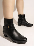Shoetopia Women'S Flat Boots/Black /Eu36 / Uk3,Black,3,B0BSC3LJ2B