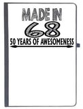 Udnag Ruled Notebook Diary Awesomeness | Made In 68, [A5 80Pages 80Gsm]