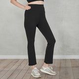 Trylo Flared Pant High Waist-Black-2Xl,BLACK,2,B0D1XRC646