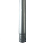 72in Ceiling Fan Extension Downrod in Automotive Silver for Modern Forms Smart Fans