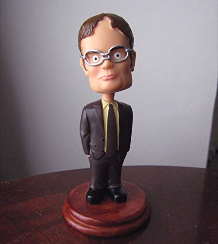 Cleaky Dwight Schrute Bobblehead for Dunder Mifflin, The Office Merchandise, The Office Gifts for Office Fans, The Office Bobble