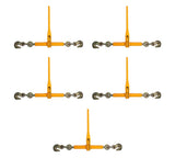 Mytee Products (5 Pack) 5/16 3/8 Ratchet Chain Binder Yellow
