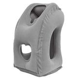 Getzet Inflatable Portable Supports Head, Neck Rest Pillow For Airplane Long Flight Sleeping For Office Napping, Traveling Bus, 