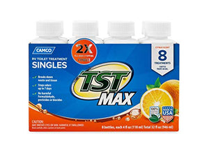 Camco Tst Ultra-Concentrate Orange Scent Rv Toilet Treatment Formaldehyde Free Breaks Down Waste And Tissue Septic Tank Safe Tre
