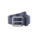 Tommy Hilfiger Horsens Leather Casual Belt For Men Xl 1.10M, Navy