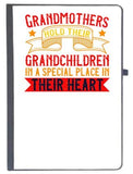 Udnag Ruled Notebook Diary Grand Mother | Grandmothers Hold Their Grandchildren In A Special Place In Their Heart, [A5 80Pages