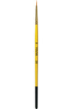 Navneet Youva Brush Synthetic Round 0 (Pack Of 10) Set Of 10 Yellow