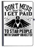 Udnag Ruled Notebook Diary Nurse | DonT Mess1, [A5 80Pages 80Gsm]