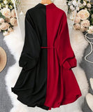 Leriya Fashion Dress for Women| One Piece Dress for Women| Beach Dress for Women| Birthday Dress for Women (Medium, Red)