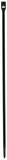 Ancor 199329 Cable Tie, Low Profile, 11, Black, 100pc