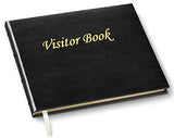 True-Ally Visitors Guest Notebook/Visitor Log Book/Visitor Registration Book/Business/Hotels/Guest Houses/Reception Faux Leather