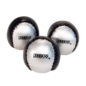 Zeekio Beginner Juggling Ball - [Pack Of 3], Millet Fields, Synthetic Leather, Circus Balls, With Panel Designs, 100G, 56 Mm,Juggling Sets