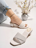 Shoetopia Girls Heel-311 White Heeled Sandal - 7 Uk (Girls-Heel-311-White),White,7,B0CQK44YCJ