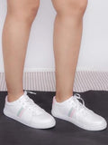 Shoetopia Girls Girls-Sneaker-Mario White Sneaker - 5 Uk (Girls-Sneaker-Mario-White)-Eu38,White,3,B0CRP65YW5