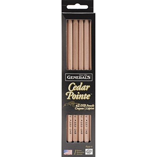 General Pencil Company Cedar Pointe No. 2 Pencil (Ang333-2)], 12-Pack