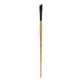 Princeton Catalyst Long Handle Angle Bright Paint Brush | Precise Brush for Fine Detail | Maximum Colour Holding Capacity | Even
