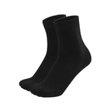 Mukhaksh (Pack Of 1 Pair = 2 Socks Women Girls Cotton Black Ankle Length Socks