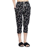 Trylo Cotton Fabric Relaxed Fit Printed Capri-7063 - L,Printed,,B0D8GYJWW9