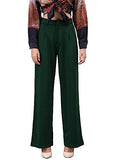 Kotty Womens Polyester Blend Straight Fit Trousers Pine Green,Pine GreenApparel,32