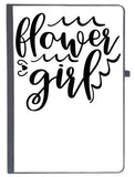 Udnag Ruled Notebook Diary Girl | Flower, [A5 80Pages 80Gsm]