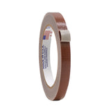WOD DTC10 Advanced Strength Industrial Grade Brown Duct Tape, 1/4 inch x 60 ft. Waterproof, UV Resistant For Crafts & Home Impro