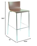 Barstool 42 Stackable Barstool [Set Of 2]