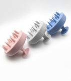 Gotipride Hair & Scalp Massager For Hair Growth (Pack Of 3) Soft Bristle Shampoo Brush & Head Massager For Deep Cleaning, Exfo