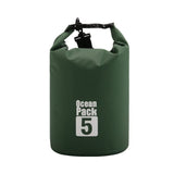 Bear Outdoor Dry Sack/Waterproof Bag for Boating, Kayaking, Hiking, Snowboarding, Camping, Rafting, Fishing and Backpacking (Dar