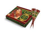 Neeta Mehendi Cone Body Art All Natural Herbal Pure Henna Past (12 Pieces in a Box) Pack of 1