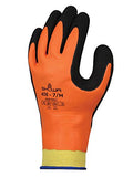 SHOWA 406 Waterproof Insulated Winter Work Glove, Medium (Pack of 6 Pairs)