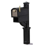 Step2 Mailmaster Hudson Mailbox, Easy to Install, Large Mailboxes for Outside, HeavyDuty, Weather Resistant, Black