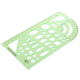 Enakshi 4xpoly Drafting Drawing Tool Ruler Geometric Oval Template for Students 1|Crafts | Art Supplies | Drawing & Lettering Su