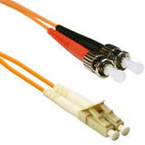 Enet 2M St/Lc Duplex Multimode 62.5/125 Om1 Or Better Orange Fiber Patch Cable 2