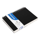 Neomate A5 Spiral Sketch Book | 160 GSM, 60 Sheets | Wiro Bound Artist Drawing Pad for Sketching, Shading, Doodling | Medium Sur