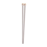ECOMISTIQ 2 Pieces Kids Chopsticks Easy to Use Animal Tip for Restaurant Daily Dragon | Chopsticks | Flatware, & Cutlery | Kitch