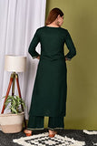 Gosriki Women'S Cotton Straight Solid Kurta With Pant & Dupatta (Pisa New Green_S-Go_Green_Small),Green,,B0B1WT16SC