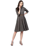 Gosriki Women'S Viscose Rayon A-Line Printed Kurta (11-Inshan-Black-Nw_S-Gs_Black_Small),Black,,B0C3J15L2H